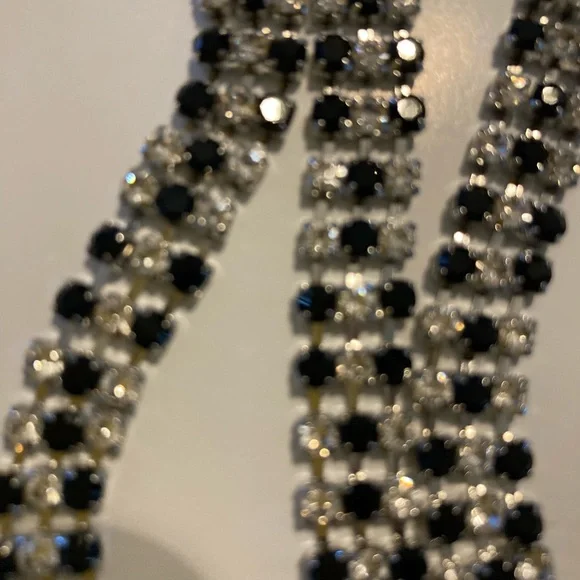 💎Bra Shoulder Straps Sparkly Rhinestones Adjustable - Picture 3 of 4
